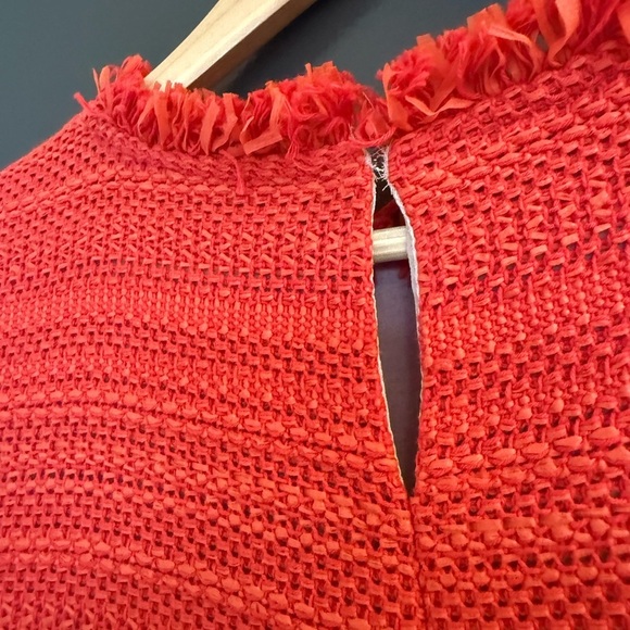 MARELLA size 2 GUC cotton blend tweed vibe mini Textured Dress - Picture 7 of 12